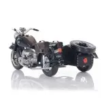 AJ042 Black Vintage Motorcycle 